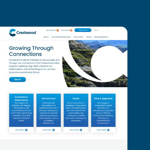 ESGRP Develops Crestwood's Corporate Sustainability Report thumbnail