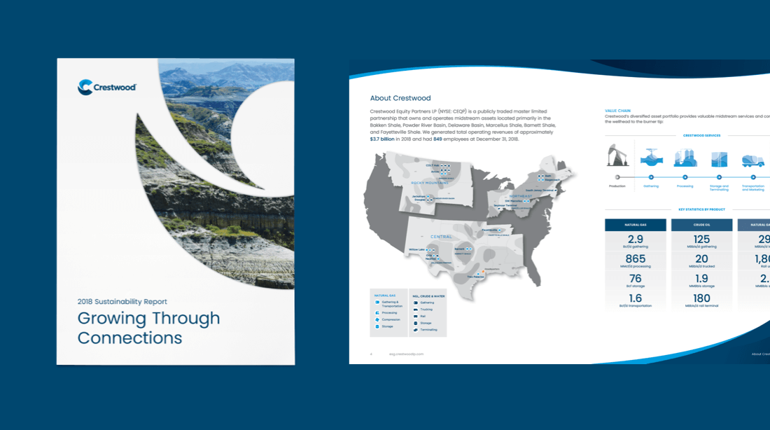 Crestwood ESG report brochure 